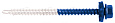 Заказать качественный Саморез 4,8х70 ПРЕМИУМ RAL5005 (синий насыщенный) в интернет-магазине Компании Металл профиль.