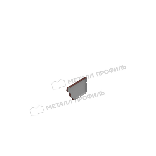 Заглушка желоба 120х86 левая (ПЭ-01-RR32-0.5) ― купить по приемлемым ценам ― 95 ₽ ― в Санкт-Петербурге.