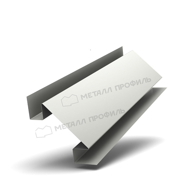 Планка угла внутреннего сложного 75х3000 (ПЭ-01-9010-0.5) ― заказать в Санкт-Петербурге по доступным ценам.