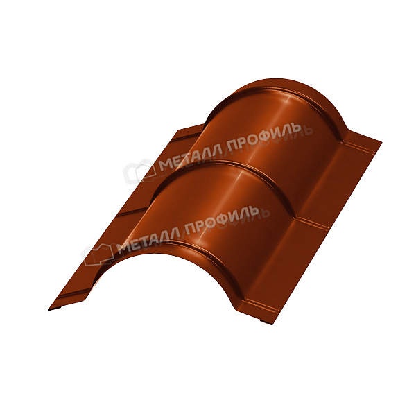 Такую продукцию, как Планка конька круглого R110х2000 (AGNETA-03-Copper\Copper-0.5), вы можете купить у нас.
